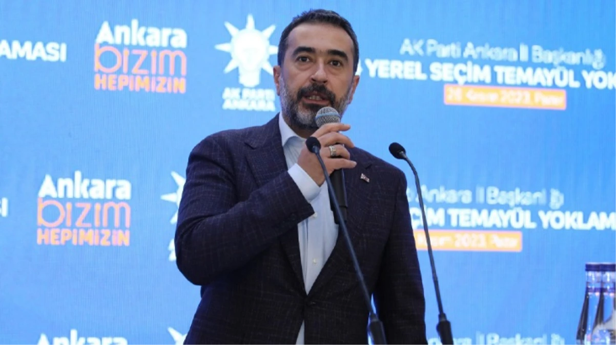 AK Parti Ankara İl Başkanı Özcan: Aday adaylığı başvuru ücretleri Gazze'de yaşayan Müslümanlara gönderildi