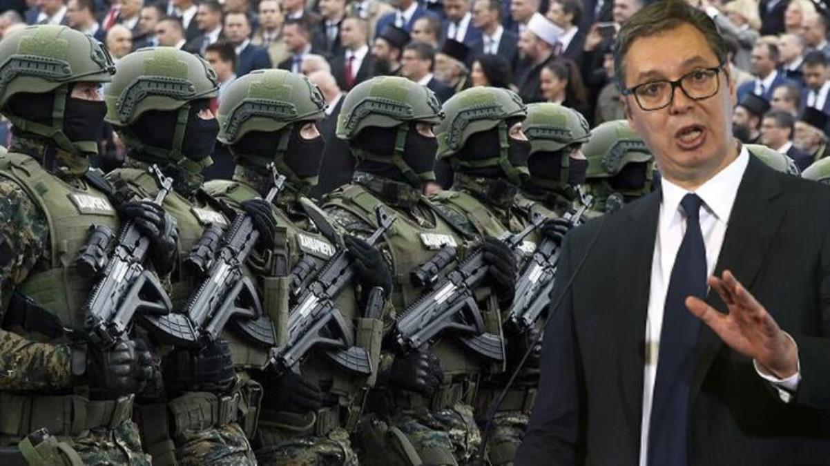 Balkanlarda iki ülke savaşın eşiğinde! Sırp liderden ordu ve polise 