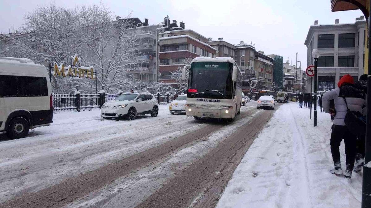 Bursa Büyükşehir'den kar uyarısı