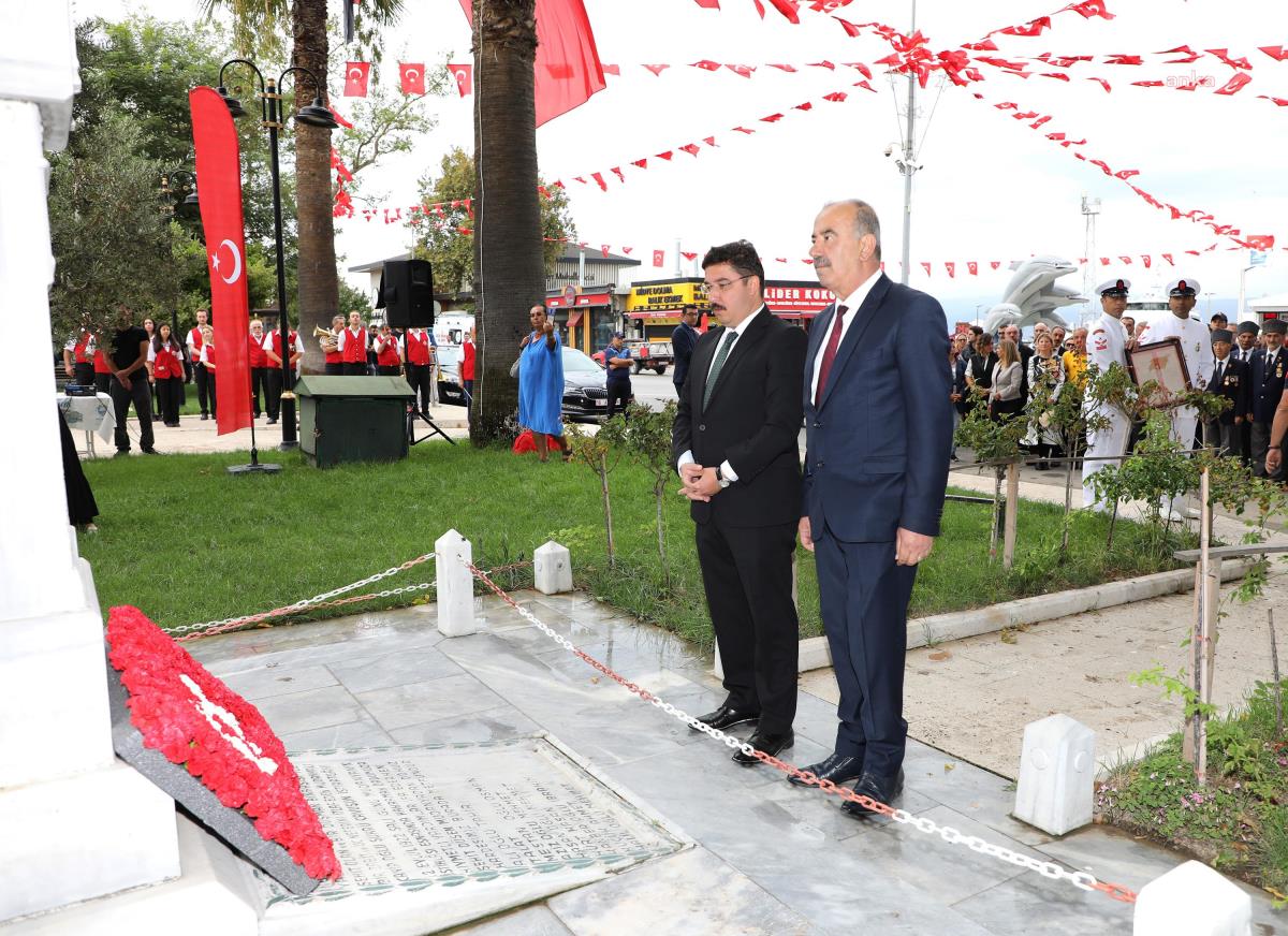 Mudanya'nın kurtuluşunun 100'üncü yılı törenle kutlandı