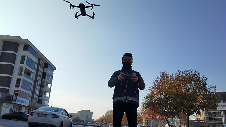 Bursa'da drone destekli denetim! Tek tek tespit edildiler