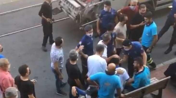 Bursa'da karton toplama kavgasında ortalık karıştı