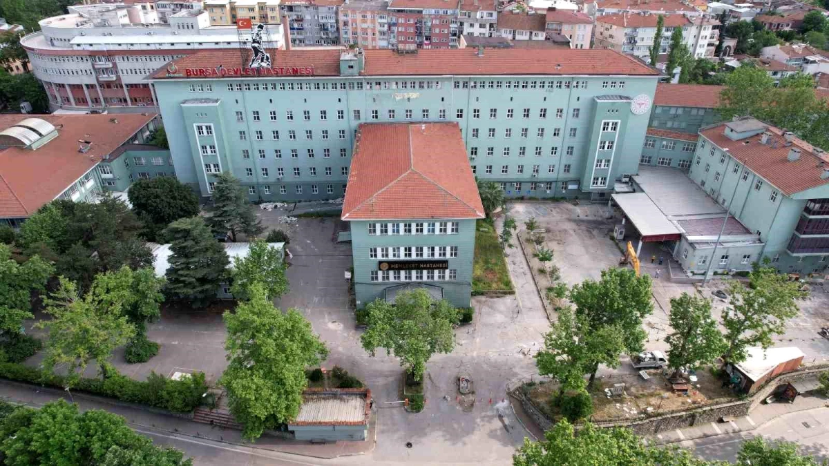 Bursa'da Tarihi Memleket Hastanesi Yeniden İnşa Edilecek