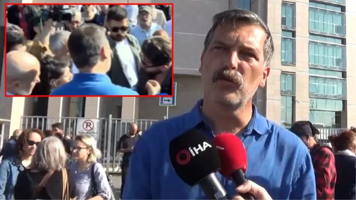 Canlı yayında konuşan TİP lideri Erkan Baş'tan kendisini çeken polislere tepki