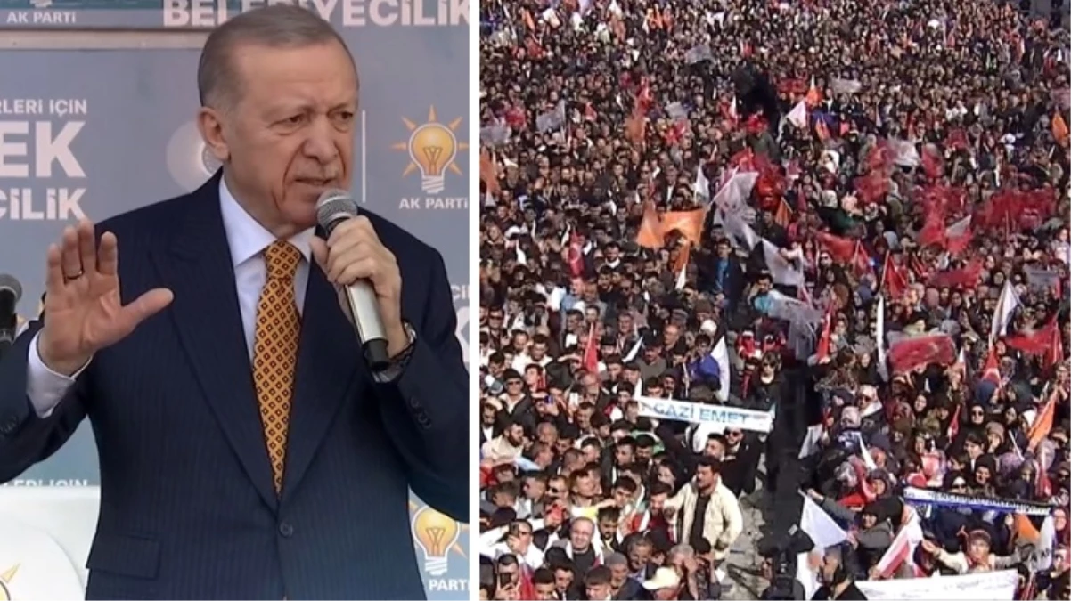 Cumhurbaşkanı Erdoğan, MHP'nin de aday çıkardığı Kütahya'da seçmenlerden böyle oy istedi