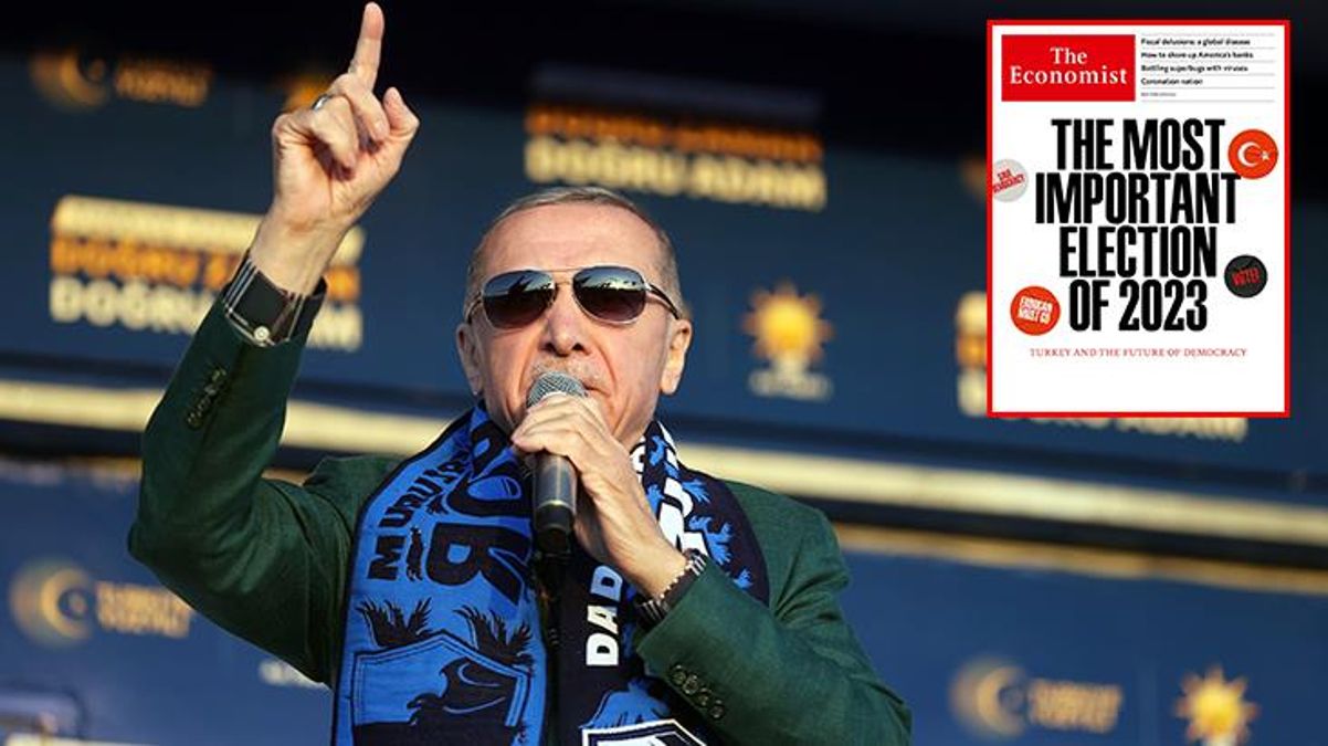 Cumhurbaşkanı Erdoğan'dan The Economist'in kapağına tepki: Milleti tehdit eden yabancı dergiler dışında kimse karalar bağlamayacak