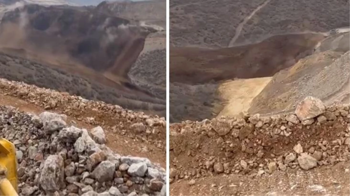 Erzincan'ın İliç ilçesinde bir madende toprak kayması meydana geldi! Göçük altında kalan işçiler var