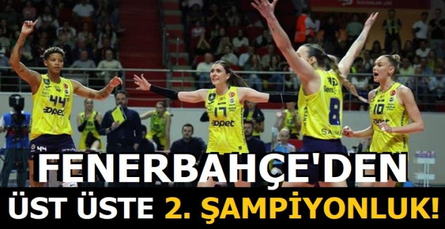 Eczacıbaşı'nı 3-0 mağlup eden Fenerbahçe Opet, Sultanlar Ligi'nde ikinci kez şampiyon