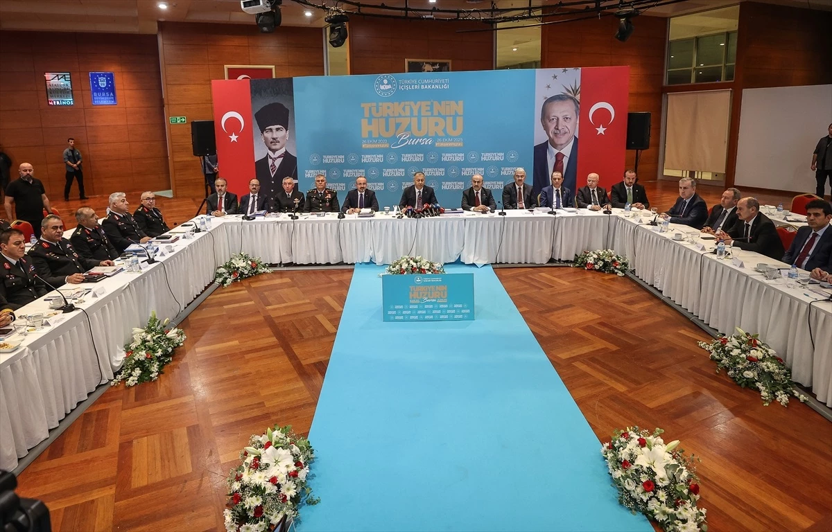 İçişleri Bakanı Yerlikaya, Bursa'da 