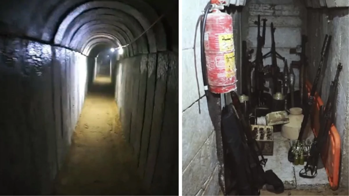 İlk kez bu kadar detaylı görüntü paylaşıldı! İşte Gazze'de İsrail'i bekleyen ölüm tünelleri