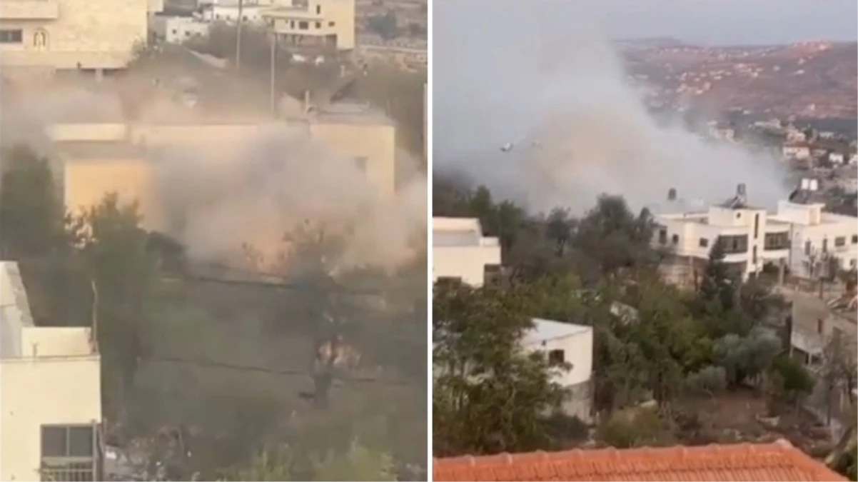 İsrail, Hamas liderlerinden Aruri'nin evini havaya uçurdu