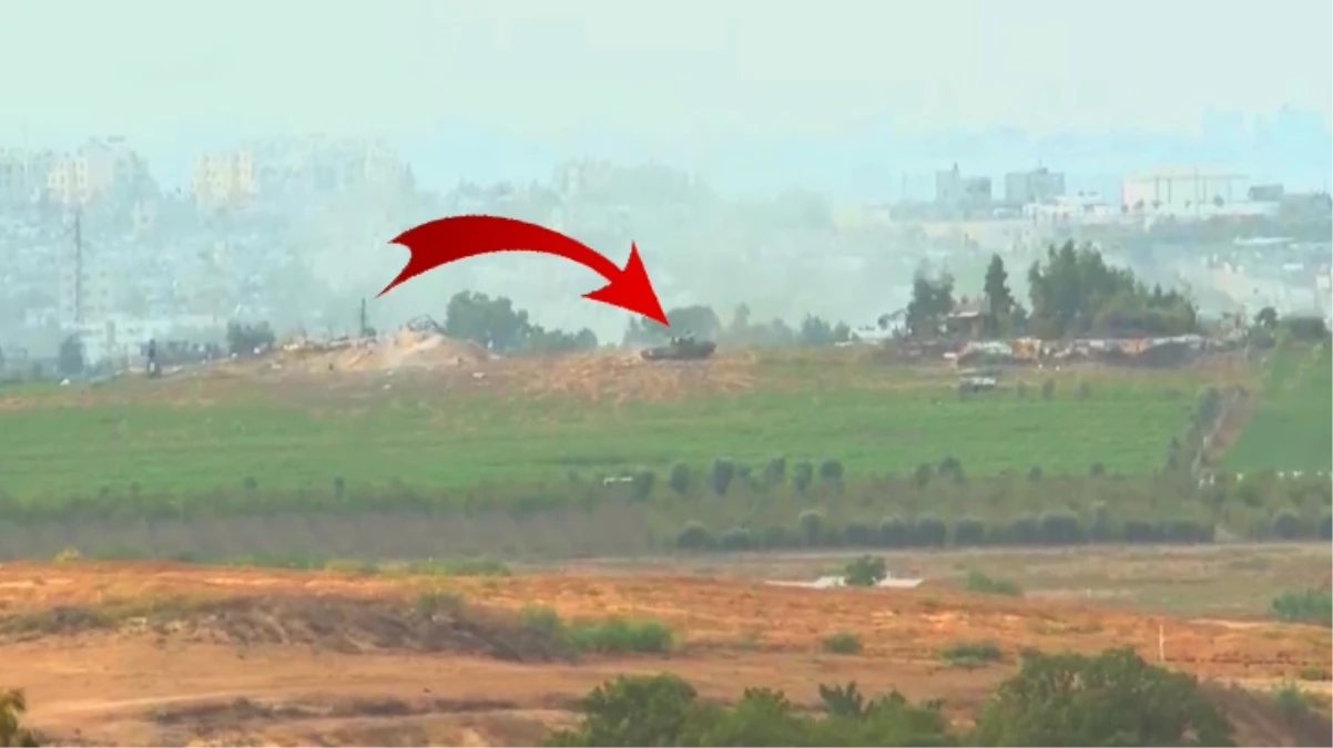 İsrail tankları Gazze topraklarında ilerliyor