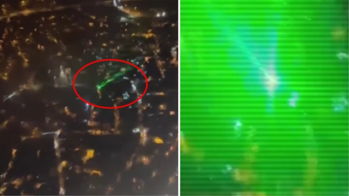İstanbul-İzmir seferi yapan uçağa lazer tutuldu! Tehlike anları saniye saniye kamerada