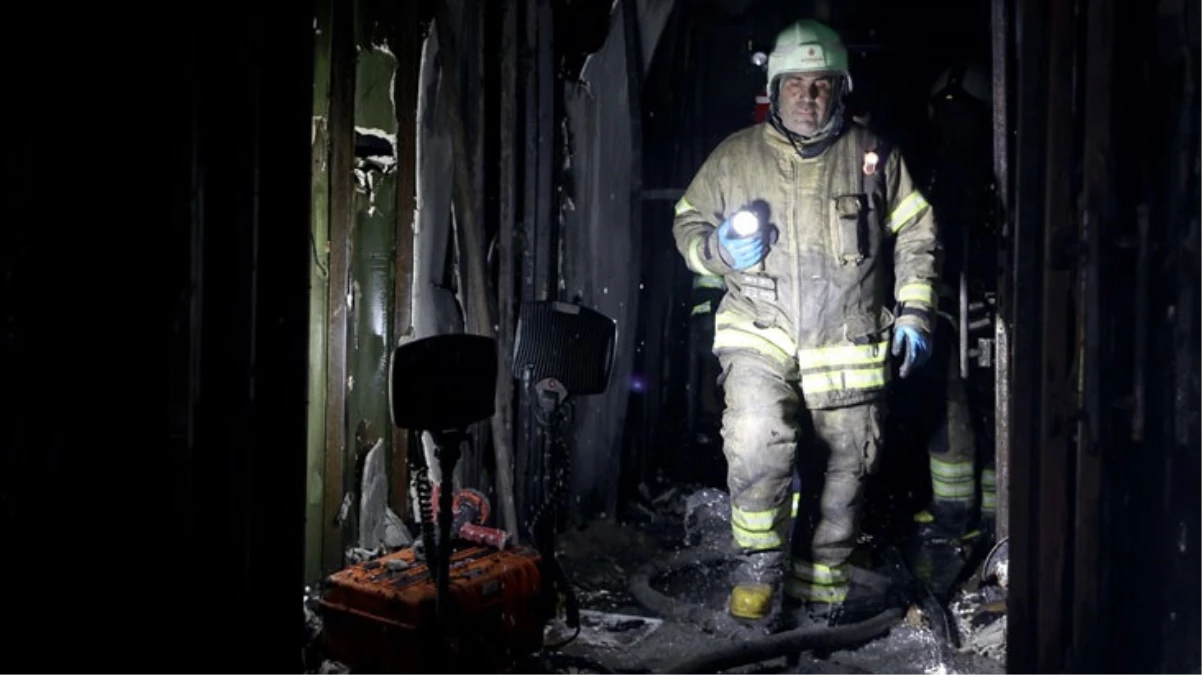 İstanbul'da 29 kişinin can verdiği yangın yerinden dehşete düşüren görüntüler