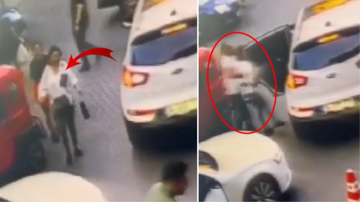 İstanbul'da akılalmaz olay! Yolda yürüyen kadını arabaya atıp kaçırdı