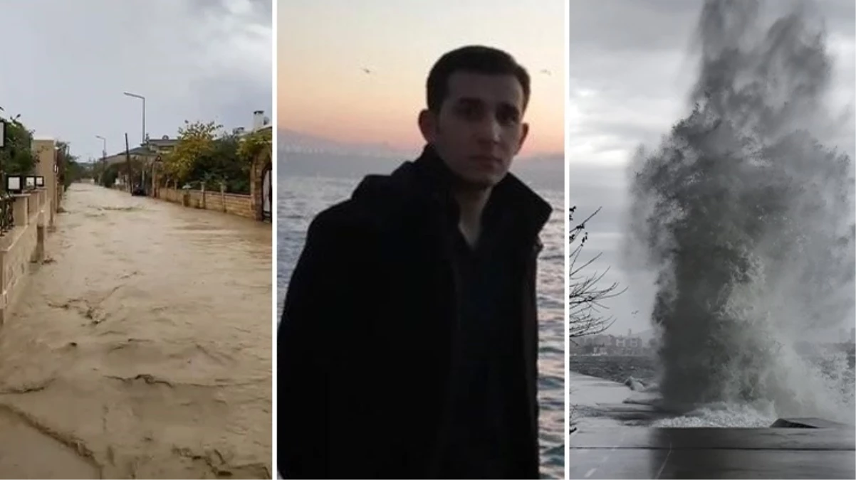 İstanbul'da fırtına can aldı! 1 kişi hayatını kaybetti, istinat duvarları çöktü, yollar göle döndü