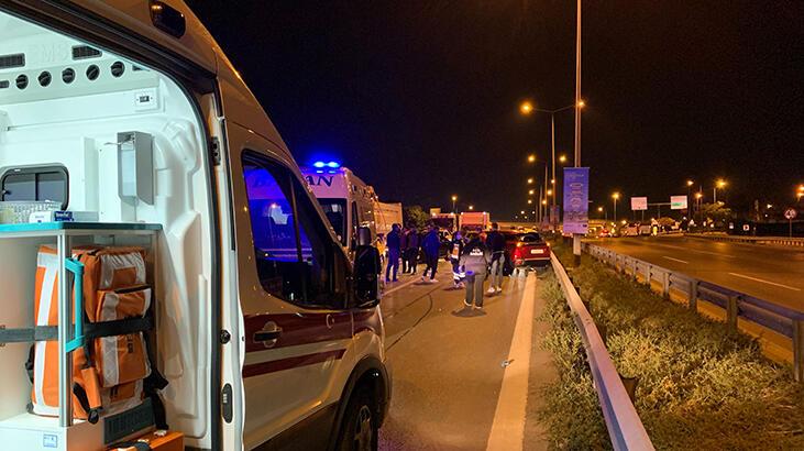 İstanbul'da sabaha karşı zincirleme kaza: 2 yaralı var