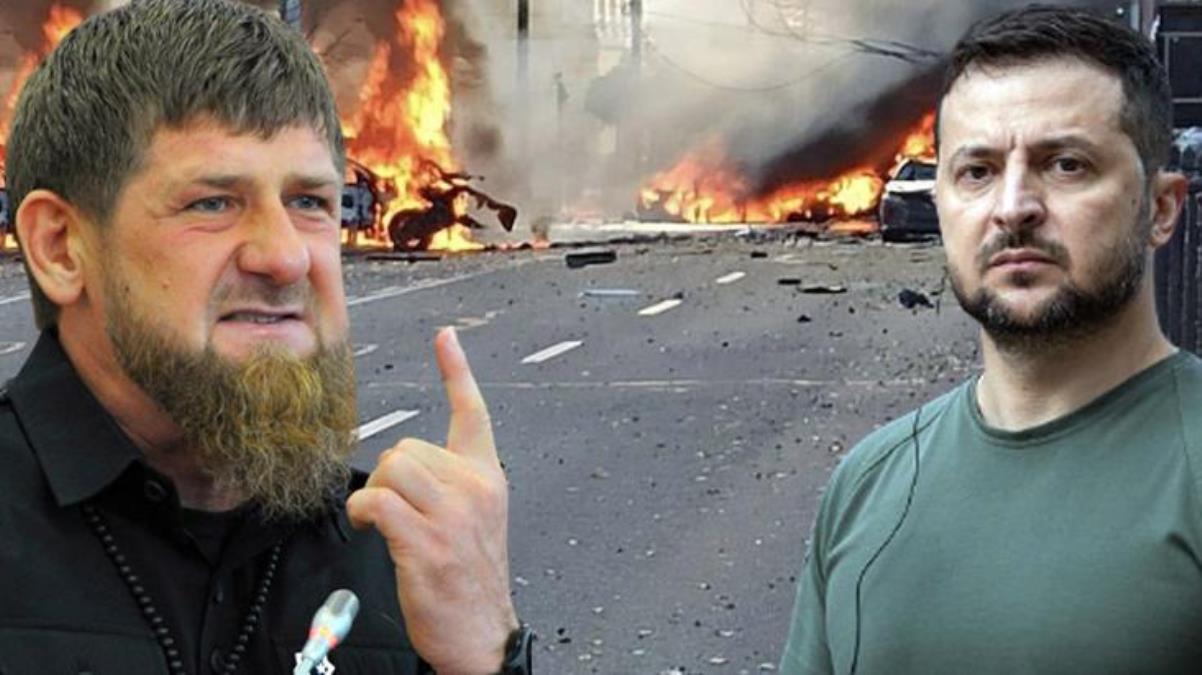 Kadirov'dan Zelenski'ye tehdit: Bu füzelerin daha güçlüsü gelmeden, arkana bakmadan kaç