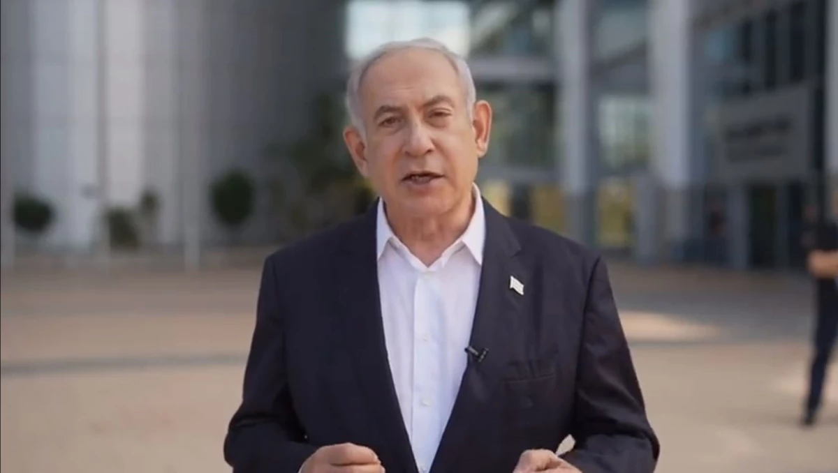 Netanyahu resmen savaş ilan etti! 50 saniyelik video yayınladı, gözlerinden ateş fışkırıyor