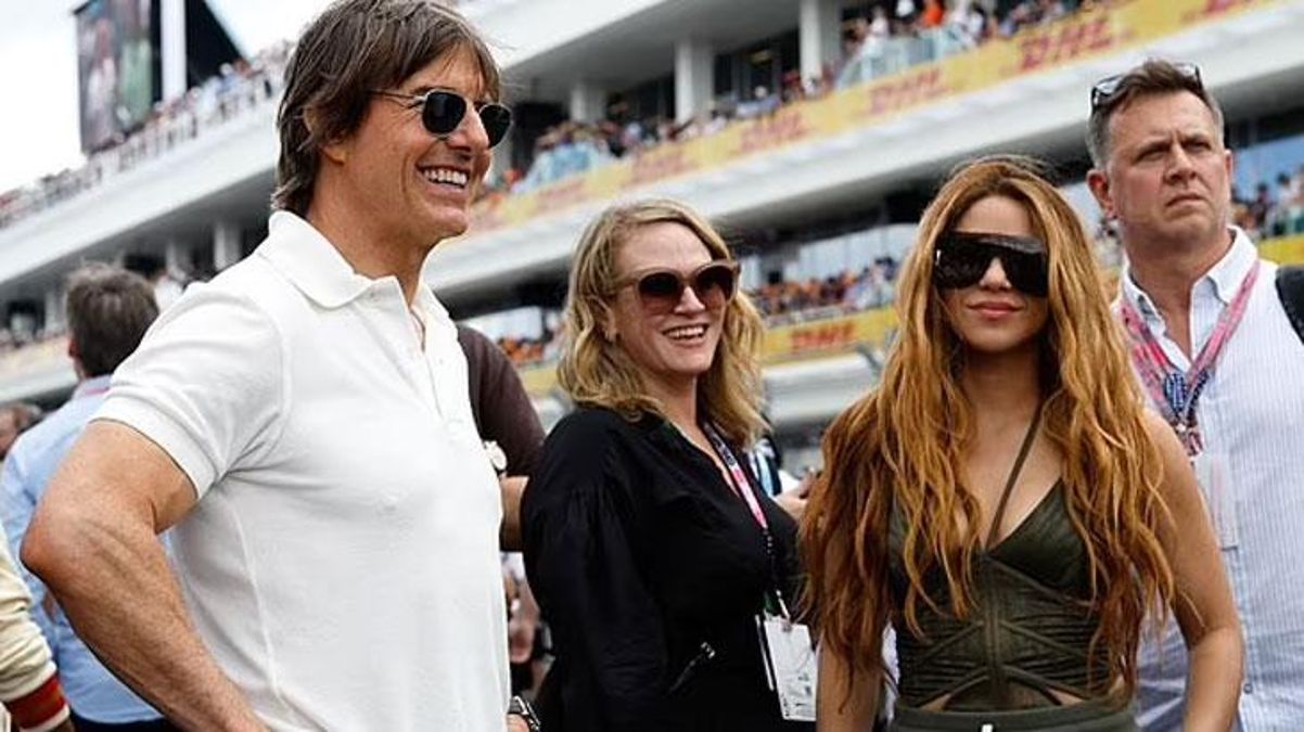 Pique'den ayrılan Shakira, dünyaca ünlü oyuncu Tom Cruise ile görüntülendi
