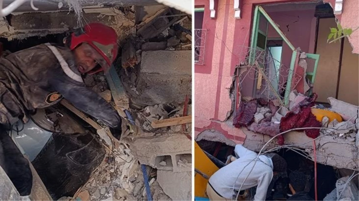  Fas'ta meydana gelen 7 büyüklüğündeki depremde hayatını kaybedenlerin sayısı 1305'e yükseldi
