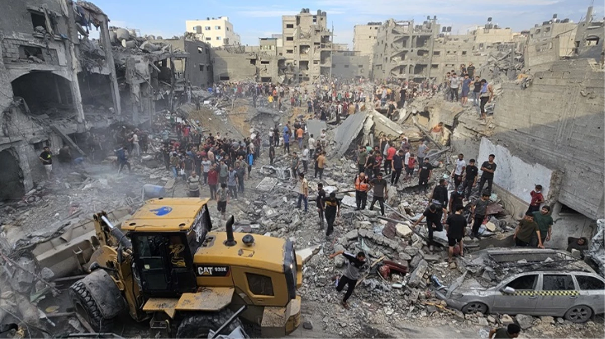 İsrail, Cibaliye ve Bureij mülteci kamplarını bombaladı! Çok sayıda ölü ve yaralı var