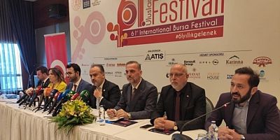 61. Uluslararası Bursa Festivali'nin basın toplantısı gerçekleştirildi