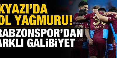 Akyazı'da gol yağmuru! Trabzonspor farklı kazandı