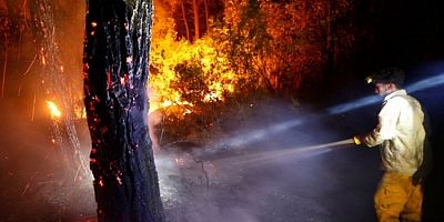 Antalya Kemer'de orman yangını! Alevler ilerliyor