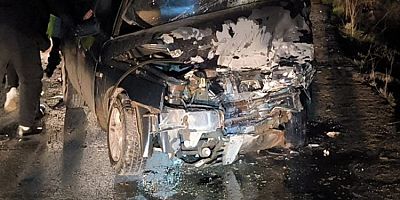 Bursa'da 3 araç kazaya karıştı! 3 yaralı