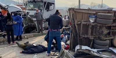 Bursa'da 4 kişinin öldüğü Kestel'deki tır kazasının sebebi belli oldu