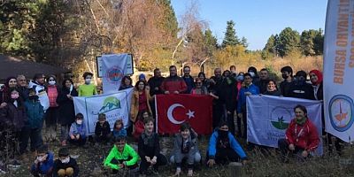 Bursa'da Doğa Sporları Akademisi'nde oryantiring eğitimi