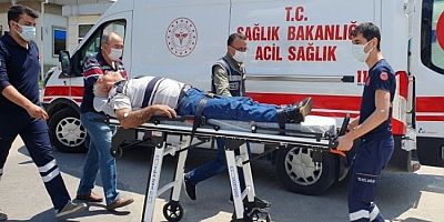 Bursa'da kalp krizi geçiren sürücü polis noktasına sığındı