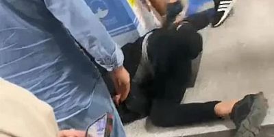 Bursa'da metroda kadınların fotoğrafını çeken yabancı uyruklu şahısa dayak!