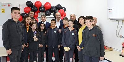 Bursa'da Mudanya Belediyesi'nden öğrencilere fen bilimleri laboratuvarı