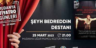 Bursa'da Mudanya tiyatro günleri başlıyor