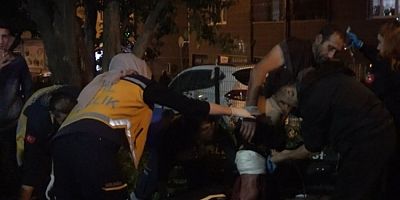 Bursa'da parkta bıçaklı kavga: Baba ve 2 oğlu yaralandı