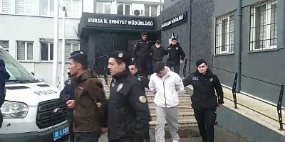 Bursa'da polis ekipleri 'Cumartesi Çetesi'ni çökertti!