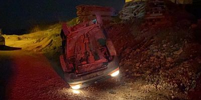 Bursa'da polisten kaçarken araçları takla atan 3 şahıs kayıplara karıştı