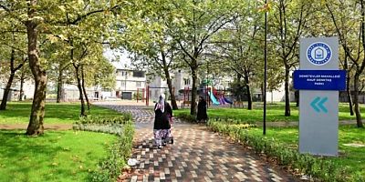 Bursa'da Rauf Denktaş Parkı sil baştan yenilendi