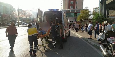 Bursa'da taksici ile yolcu arasında çıkan kavgada şoför bıçakla yaralandı!