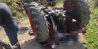 Bursa'da traktör devrildi: 1 ölü