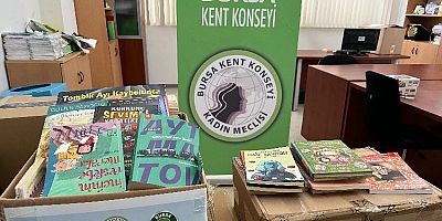 Bursa Kadın Meclisi’nden deprem bölgesindeki çocuklara kitap yardımı