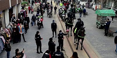 Bursa polisi 8 Mart Dünya Kadınlar Günü'nü böyle kutladı
