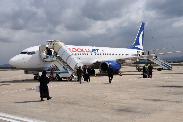 Bursa Yenişehir Havaalanı Eylül'de 8 bin 643 yolcuya hizmet verildi
