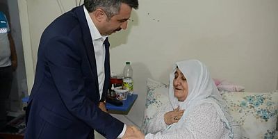 Bursa Yıldırım Belediye Başkanı Yılmaz'dan vefa ziyareti