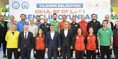 Bursa Yıldırım Belediyesi'nden okullara 'spor' desteği