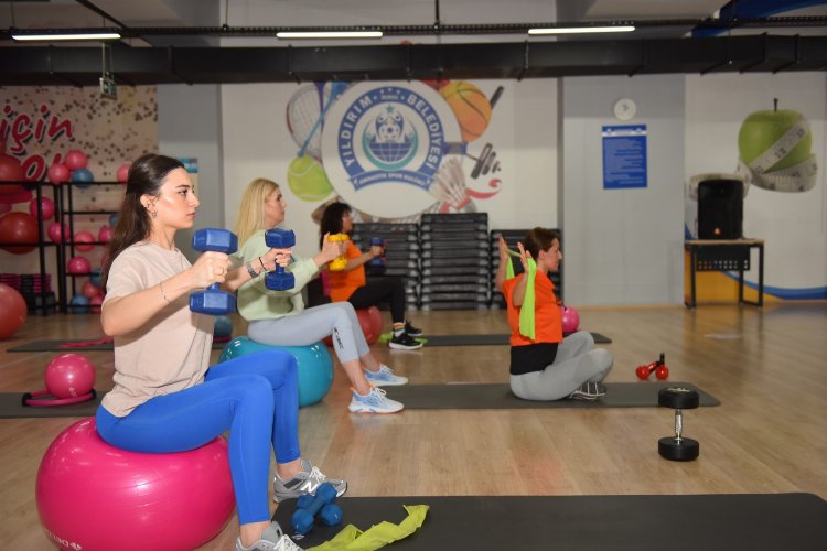 Bursa Yıldırım Belediyesi'nden kadınlara özel spor salonları
