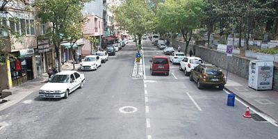 Bursa Yıldırım'da Teyyareci Mehmet Ali Caddesi'ndeki çalışmalar bitti