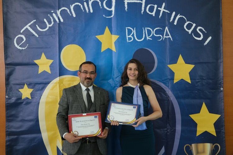 Bursa'da 'eTwinning kalite etiketi' heyecanı